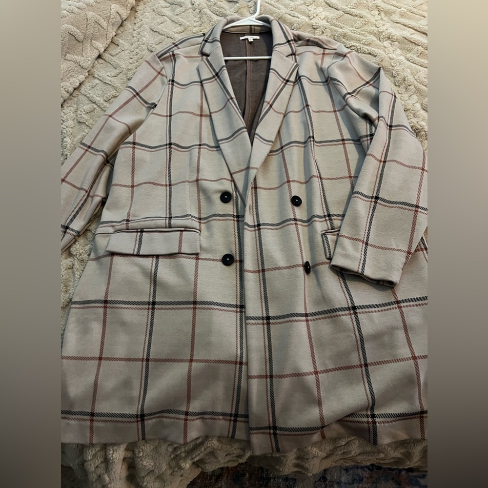 Maurices 3x runs big blazer